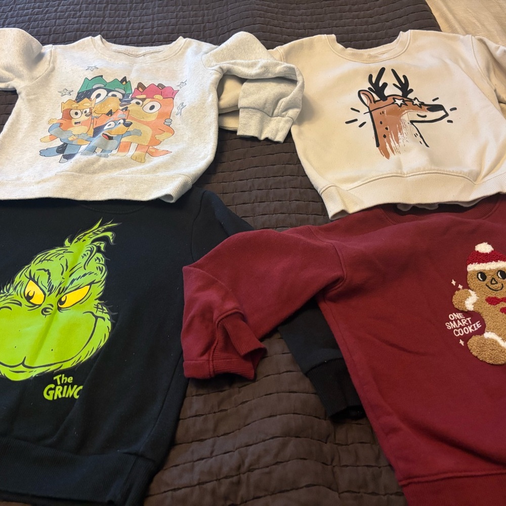 Festive Kids Sweatshirt Collection